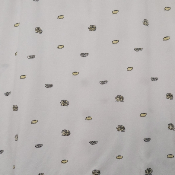 Per Se Elegant White Blouse with Black and Yellow Details - Picture 9 of 9